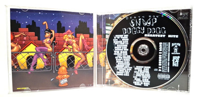 Vintage 2001 Original Death Row's Snoop Doggy Dogg Greatest Hits CD 1990's Era