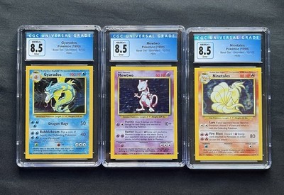 Pokmon Base Set Holo Square Cut Error Collection - CGC 8.5 | eBay