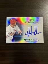 Matt Adams 2013 Topps Tribute Autographs #TA-MA /50 Auto Cardinals
