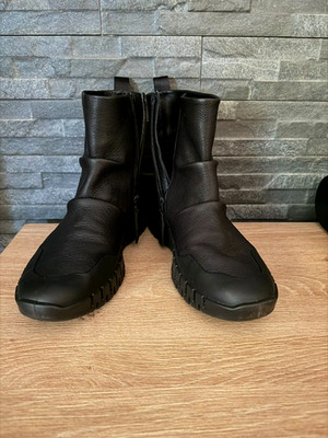 Gut erhalten, ECCO Damen Stiefeletten gr. 39 in schwarz, gebraucht