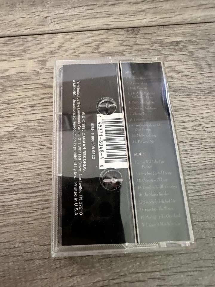 Vintage The Cathedral Quartet Cassette Reunion 1995 Gospel Canaan Records Test - Image 3 of 4