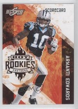 2010 Score Hot Rookies Scorecard 252/499 Armanti Edwards #1 b9u