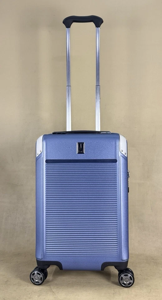 Travelpro Platinum Elite Hardside 21" Expandable Carry-On Spinner Suitcase Blue - Image 2 of 4