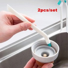 2 Pcs/Set cleaning narrow brush long handle portable gap baby bottle g
