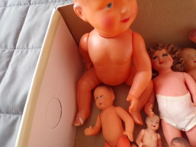 LOT DE PETITS BAIGNEURS CERTAINS CELLULOIDE PLASTIQUE ETC PETIT COLIN ET AUTRES - Photo 2/4