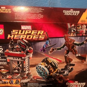 LEGO KNOWHERE ESCAPE MISSION 76020 BOX ONLY GUARDIANS OF THE GALAXY MARVEL COMIC