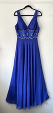 Aspeed Prom Dress Blue Women's Size Medium