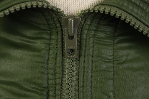 Vintage BARBOUR Green 100% Nylon Full Zip Vest Gilet Jacket Size S - Picture 10 of 21