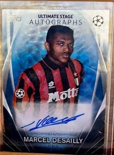2024 Topps Ultimate Stage Autographs USA-MD /99 Marcel Desailly