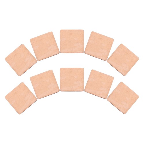 10 Pcs Thermalkupferblatt Kühlkissen Für Computerlaptop Computer-Kühlkörper