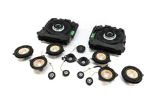 2013 BMW 640i GRAN COUPE F06 FRONT REAR LEFT RIGHT BANG & OLUFSEN SPEAKER SET15