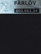 Ikea FÄRLÖV Bezug für Sessel Djuparp dunkelgrau NEU OVP 603.062.34 Wechselbezug