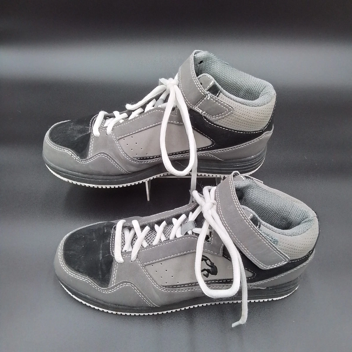 Mens Shaq No Deja Marca Black Gray High Top Size 9 Tennis Shoes