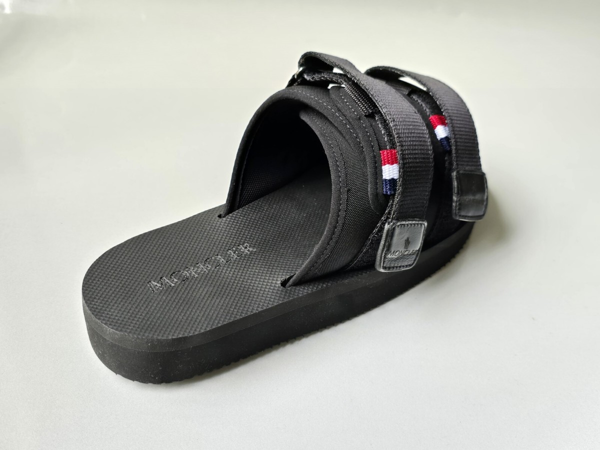 ゆ*こ様 新品未使用 MONCLER ブラック サンダル 40 【56b1529 ゆ*こ様 新品未使用 MONCLER ブラック サンダル 40 【56b1529