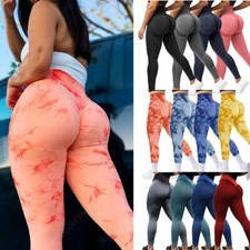 Women Anti Cellulite Yoga Pants Push Up Tik Tok Leggings Bum Butt Lift Sport Gym