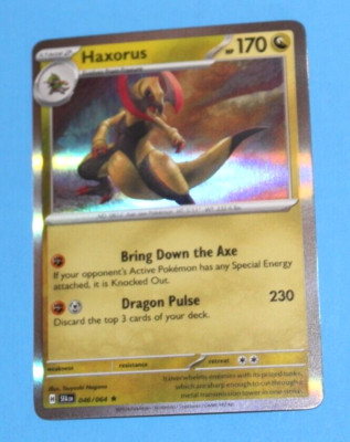 Pokemon Card 046/064 Haxorus Stage 2 | eBay