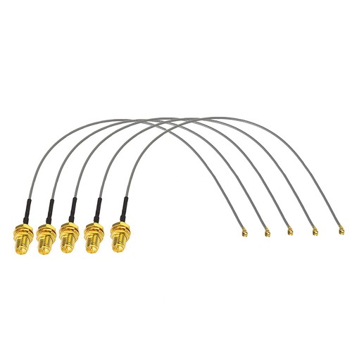 5Pack RP-SMA Female to UFL Cable 12inch for PCI WiFi External Antenna - Picture 4 of 6