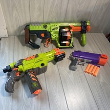 NERF Gun Lot Dominator Fortnite Vortex Full Ammo Shells, Every Gun Is Working