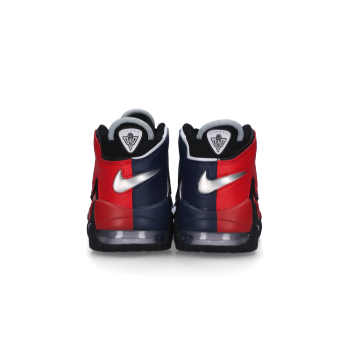 Nike Men's Air More Uptempo 96 Black University Red Shoes DJ4400