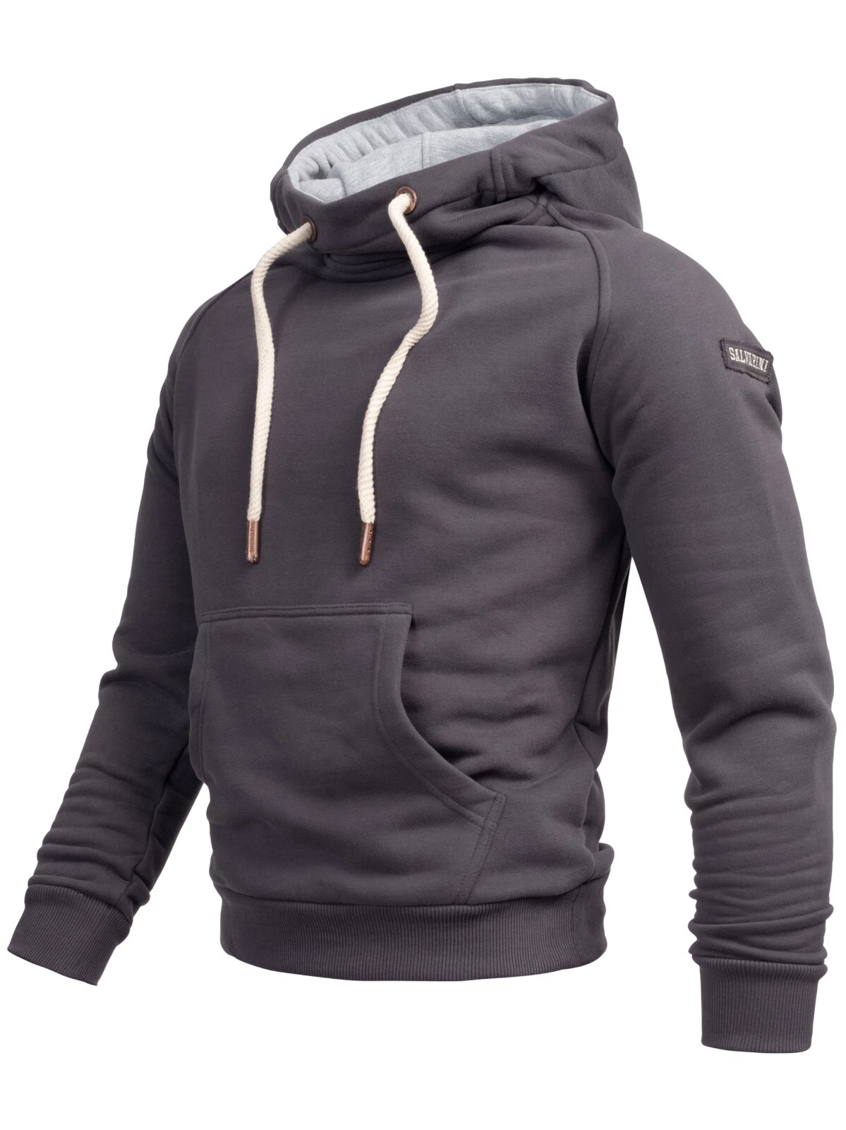 SACAI Felpa uomo con cappuccio felpa antracite XL P17 R3 B