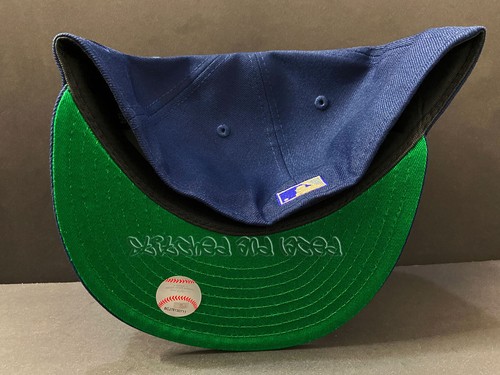 EXCLUSIVE CHICAGO CUBS FITTED HAT NAVY BLUE 1990 ASG PATCH GREEN UV CLUB 7 5/8 - 第 9/9 張圖片