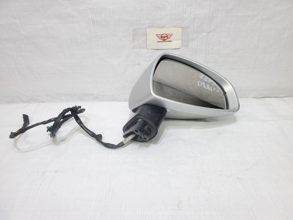 Espejo retrovisor derecho pasajero Audi TT RS 2012-2013 Quattro vista lateral OEM Foto 3 de 4