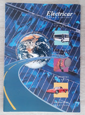 Elecricar Solar Electric Vehicles Brochure c.1992