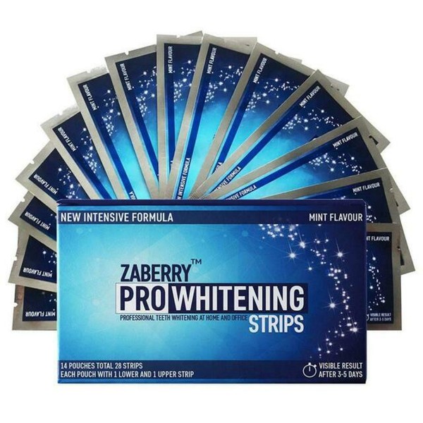 ZABERRY Teeth Whitening 28 Strips for sale online eBay