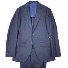 brilla per il gusto beams suit size 34 navy rollover 