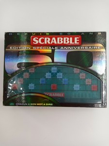 Scrabble Edition Speciale Anniversaire 60 Ans Jeu De Societe Edition Mattel Game Ebay
