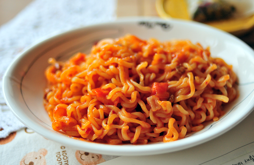 Korean Instant Noodle OTTOGI SPAGHETTI Ramen Ramyeon Ramyun 4pack