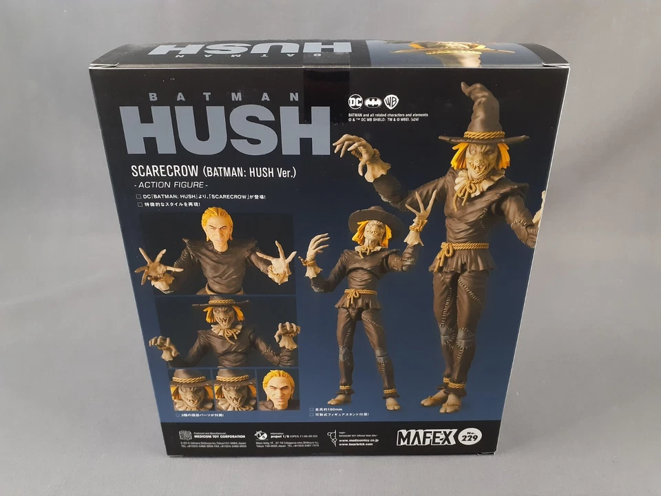MAFEX Batman Hush No.229 SCARECROW (Batman: Hush Ver.) Medicom Toy NEW - Image 4 of 4