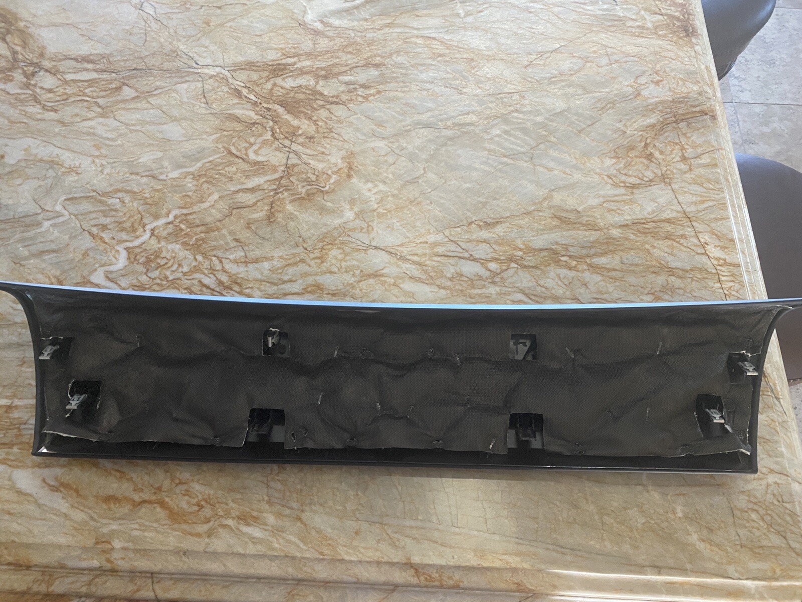 McLaren OEM 650S 2015 Rear Bulkhead Upper Trim Cover Panel Leather 15-17 *