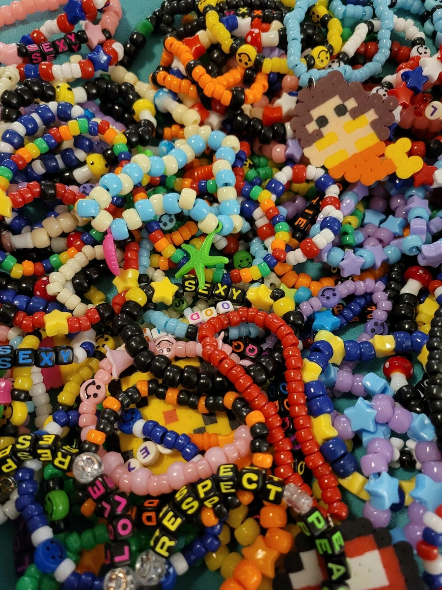 20 Random Kandi Bracelets EDM RAVE+1 FREE perler kandi bracelet W/  purchase!! - Jewelry & Accessories - Phoenix, Arizona, Facebook  Marketplace