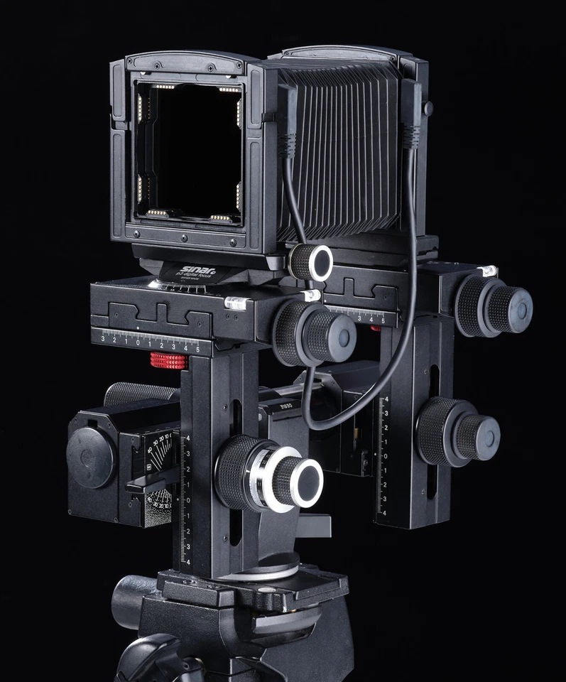 Fachkamera Sinar p3-df digital focus mit Umbaukit zu 4/5 inch & Objektive