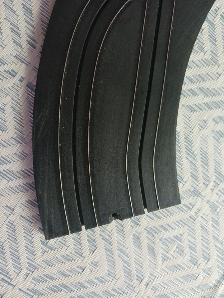 1 pieza Aurora Modelo Motor T-Jet Ranura Coche Curvo Crossover Bloqueo y Carpintero #1513 Foto 4 de 4