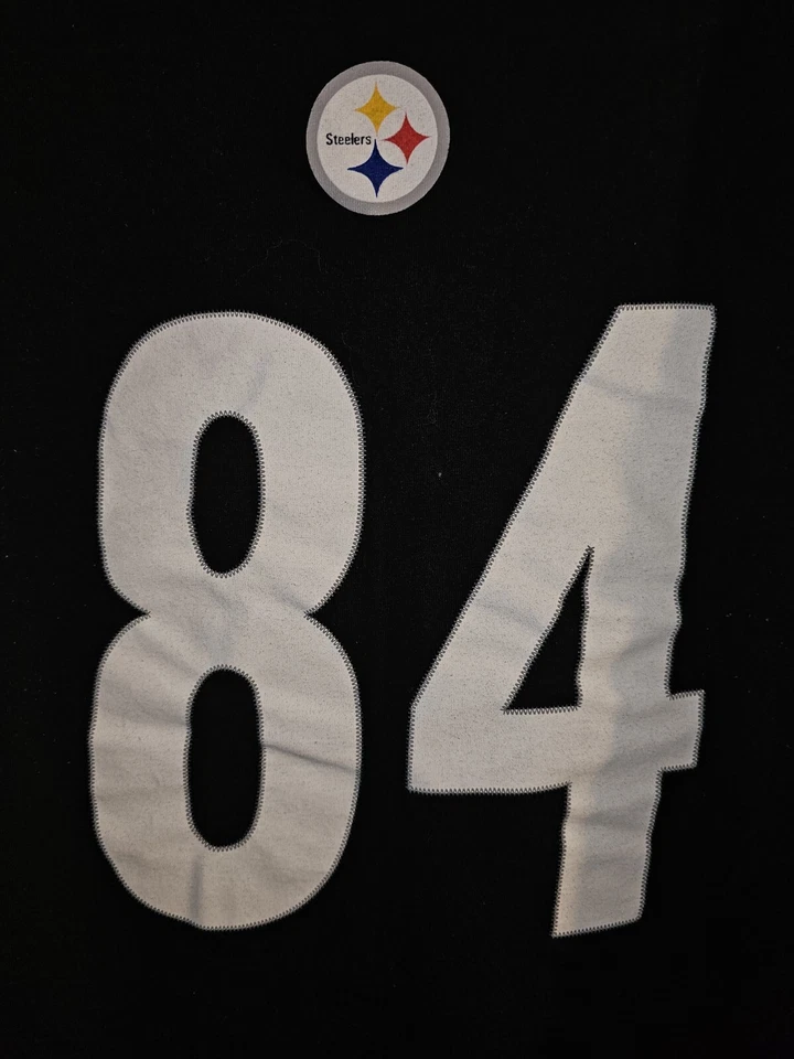 Футболка мужская Pittsburgh Steelers Antonio коричневая XL черная двусторонняя с графическим логотипом - Изображение 4 из 4