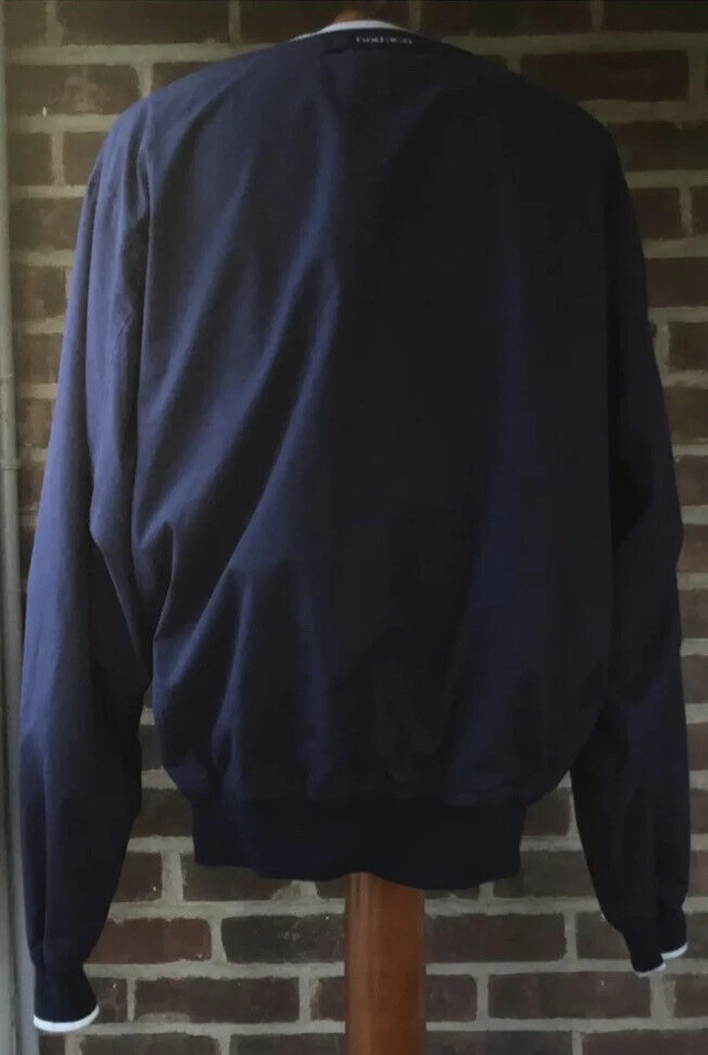 Pull Over forrado azul Nautica Golf talla XL Foto 2 de 4