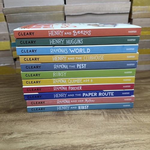 Lot of 11 Beverly Cleary Chapter Books Ramona Henry Mouse Ralph - PB - Picture 2 of 7