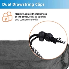 Universal Nylon Wood Chipper Replacement Bag Efficient Leaf Collection UOWY