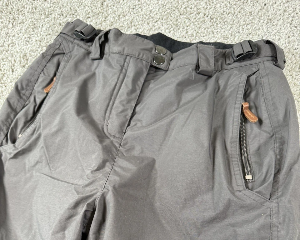 Columbia Convert Snow Pants Skiing Snowboarding Gray Pull On Kids Youth 10/12 - Image 2 of 4