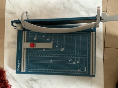Hebelschneidemaschine Dahle 561 DIN A4 Schnittlänge 360 mm blau/grau 35 Blatt