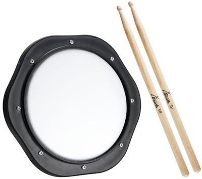 XDrum PERC RT-008 Practice Pad 8'' inkl. Tasche Sticks Set Pack Übungspad Bag