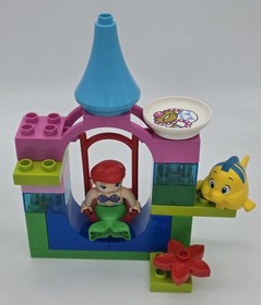 Retired Lego Duplo 10515 Ariel Undersea Castle Little Mermaid 36pcs-Incomplete