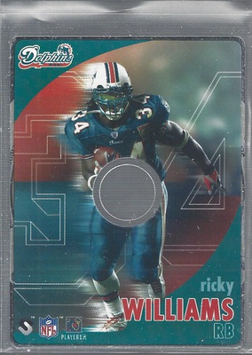 #ad 2004 Serious CD Cardz #59 Ricky Williams FB $2.00