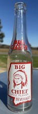 Very Rare Near Mint Starkville Mississippi Miss Ms ACL Big Chief Bottle