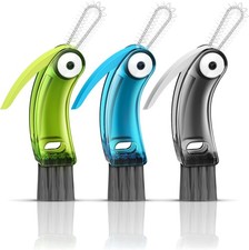 3 in 1 Cup Lid Cleaning Brush 3 PCS - Home Kitchen Multifunctional Cleaning Brus