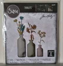 Sizzix Die Set - Tim Holtz - Freshly Picked - 7 dies