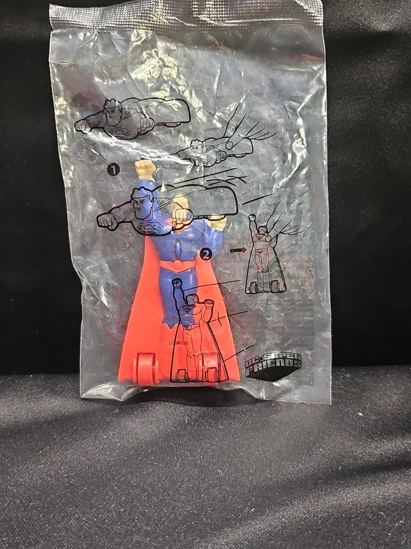 SEALED! 2016 Burger King DC Comics SUPERMAN Friends Justice League Kids meal Toy