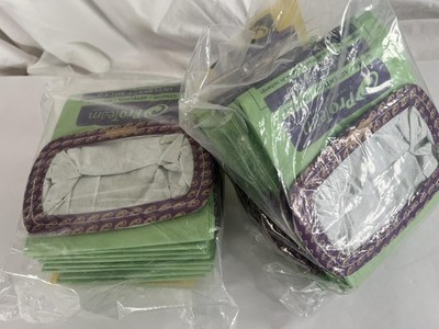 20 ProTeam Cloth Vacuum Filter Bags Packs Green Purple Reusable Intercept